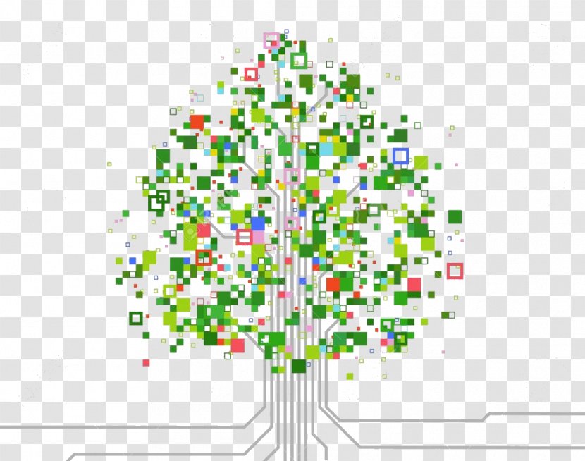 Tree Technology Root - Plant - Geographic Data And Information Transparent PNG