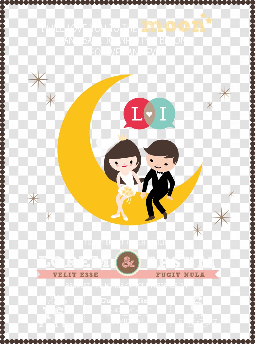 Significant Other Clip Art - Friendship - Lovely Wedding Decoration Figures Transparent PNG