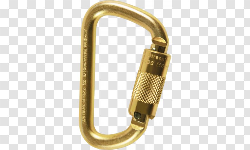 Carabiner Steel Material Twistlock Rope Access - Lock Transparent PNG