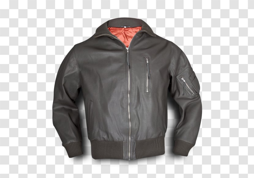 Leather Jacket Germany Hoodie Flight - Air Force - German Transparent PNG