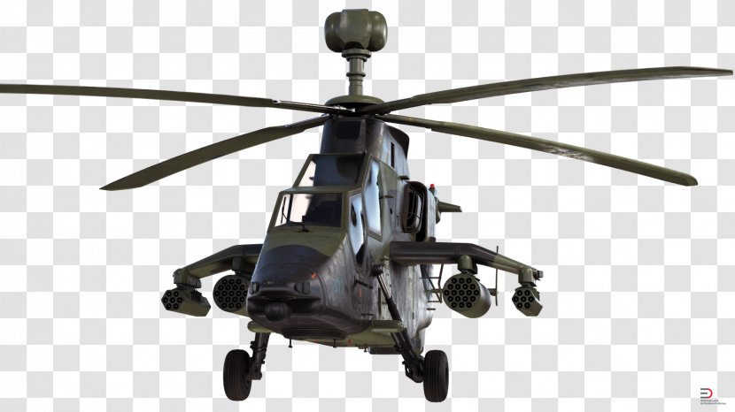 Eurocopter Tiger Helicopter Rotor TurboSquid 3D Modeling - Airbus Helicopters - Apache Transparent PNG