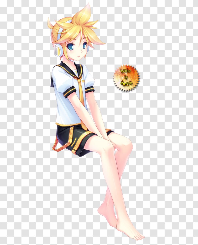 Kagamine Rin/Len Vocaloid Image Desktop Wallpaper Kaito - Silhouette - Len Transparent PNG