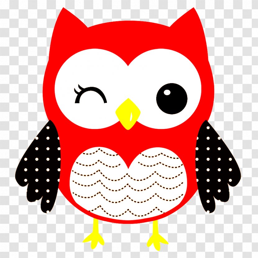 Owl Bird Cartoon Clip Art Of Prey - Wing Transparent PNG