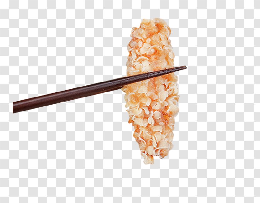 Chicken Fingers Fried Meat - Oil - Chopsticks On The Snow Transparent PNG