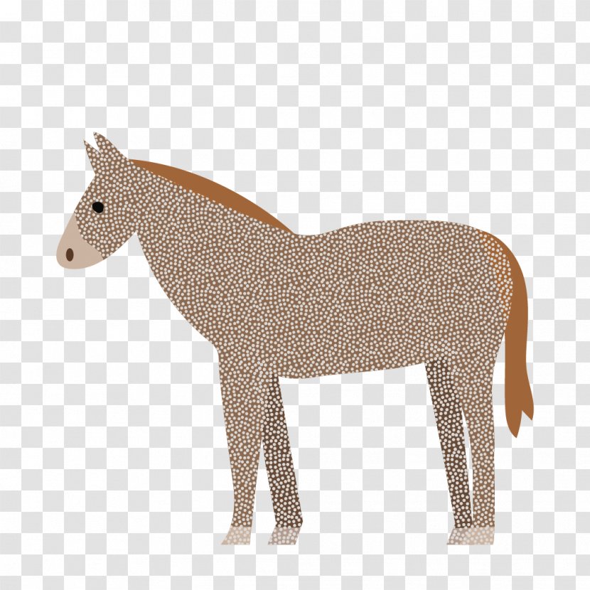 Mule Pony Mustang Mane Transparent PNG
