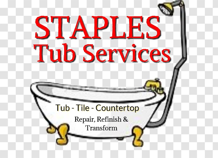 Bathtub Refinishing Bathroom Brand Staples Tub Services - Faq Transparent PNG