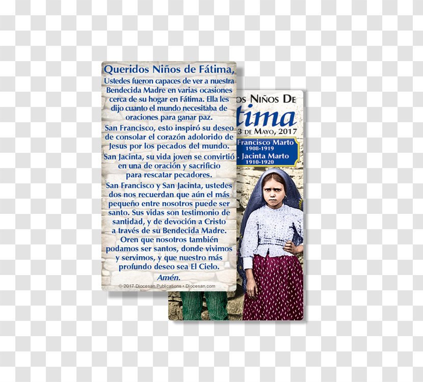 Pastorinhos De Fátima Una Luce Sulle Tragedie Del Mondo. Fatima 1917-2017 Three Secrets Of United States - Cd Baby Transparent PNG