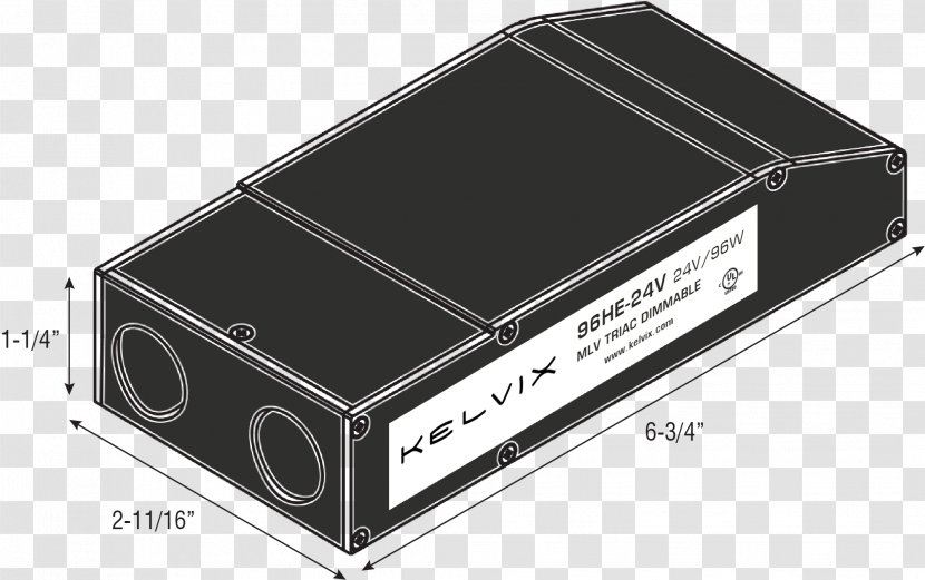 Power Converters Audio Electronics KELVIX Product - Computer Hardware - Nema 3R Enclosure Transparent PNG