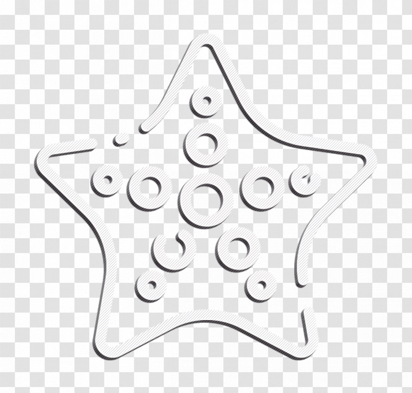 Summer Icon Starfish Icon Transparent PNG