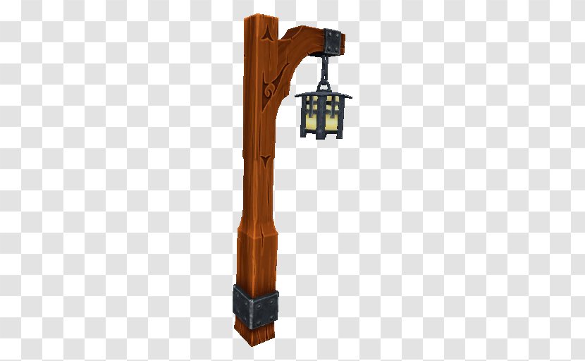 Street Light Wood Blacklight Lantern - Lighting - Post Transparent PNG