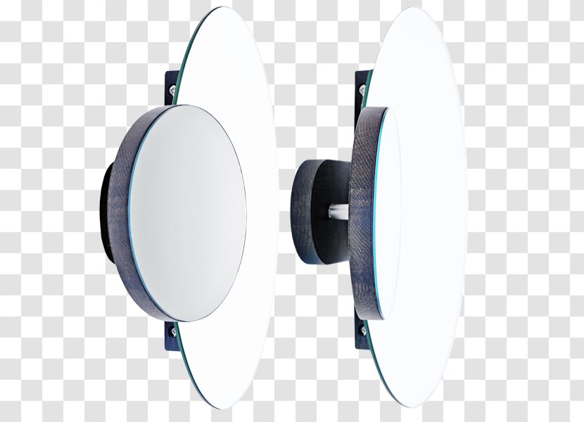 Headphones Oak Mirror Eclipse Magnification - Bridge - On The Wall Transparent PNG