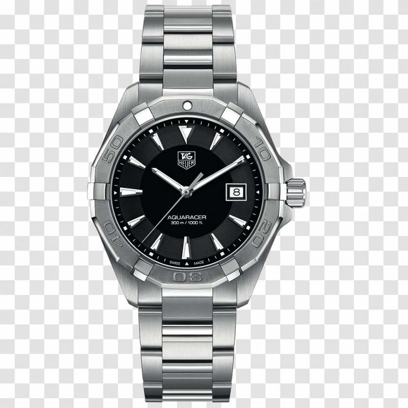 TAG Heuer Aquaracer Calibre 5 Automatic Watch - Luneta - Tag Transparent PNG