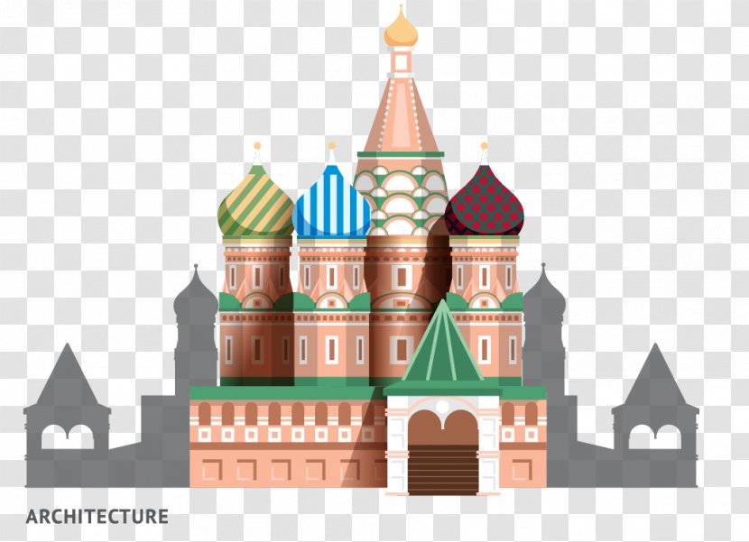 Russia Landmark Clip Art - Illustration - Assumption Cathedral Transparent PNG