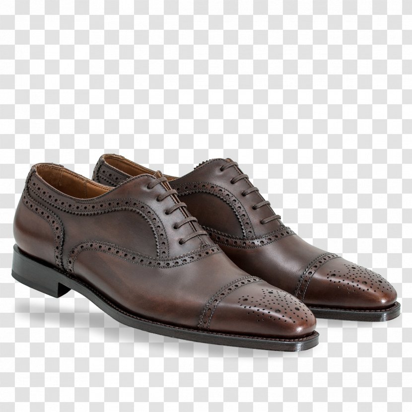 Oxford Shoe Suede Derby Brogue - Brown - Boot Transparent PNG