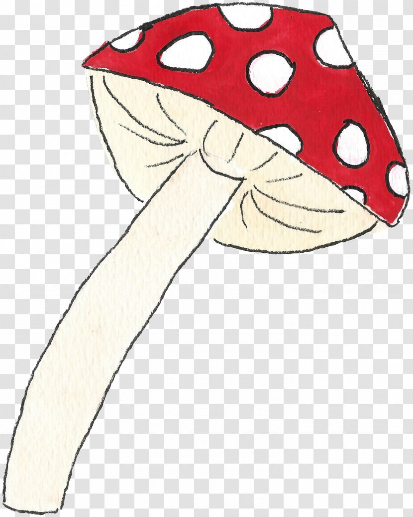 Hat Line Art RED.M Clip - Redm - Watercolor Mushroom Transparent PNG