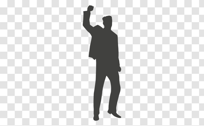 Silhouette - Standing - Succes Transparent PNG