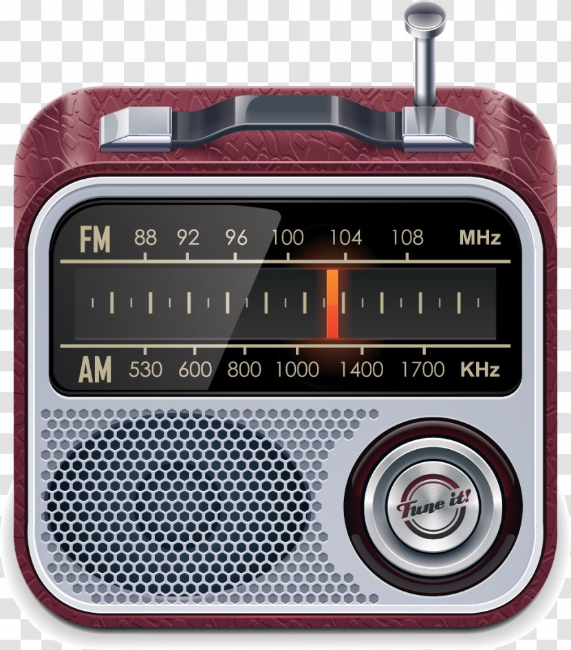 Internet Radio FM Broadcasting Station Download - Electronic Device Transparent PNG