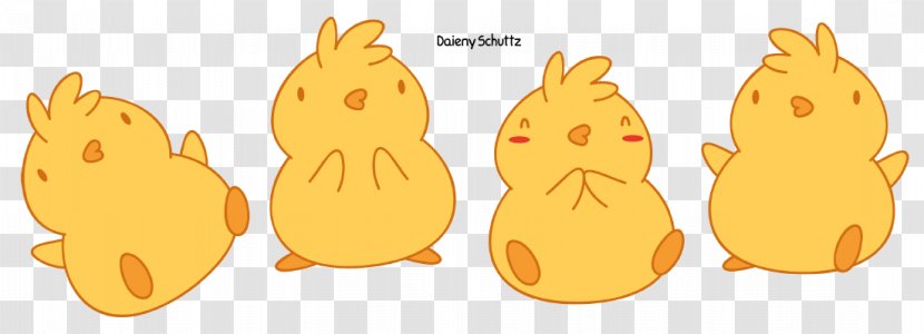 Commodity Vegetable Fruit Animal - Yellow - Chicken Cute Transparent PNG