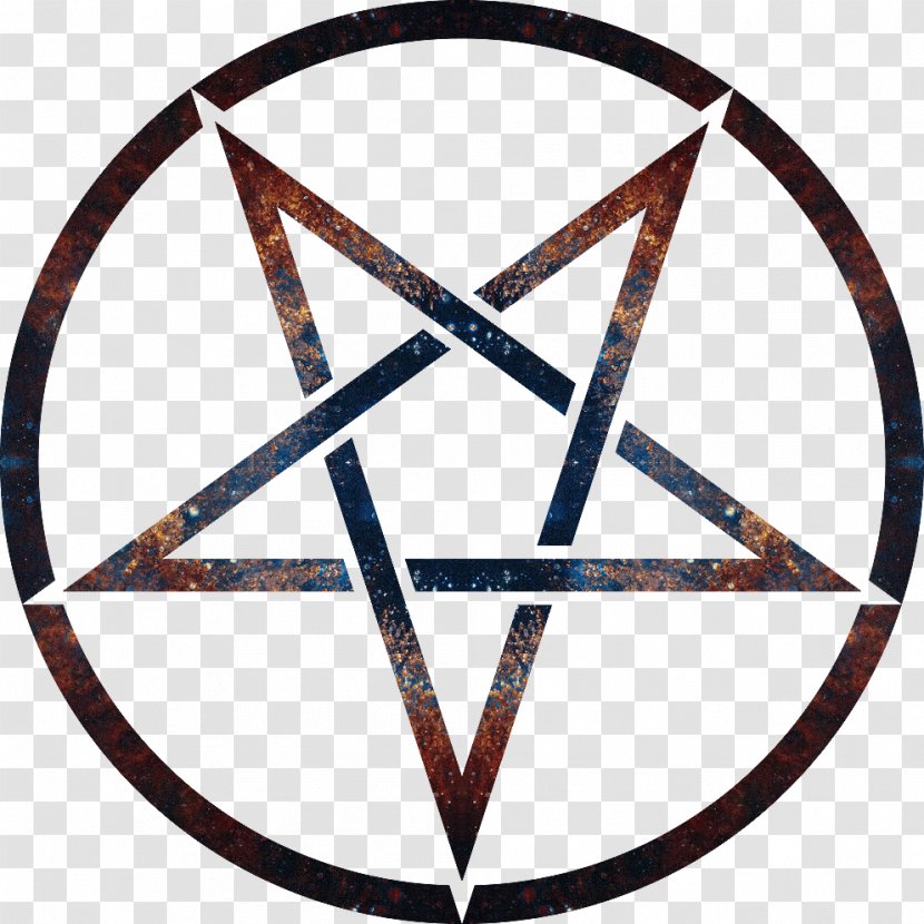 Pentagram Church Of Satan Sigil Baphomet Satanism Pentacle - Number The Beast - Pentagrama Transparent PNG