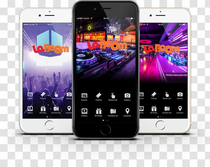 Handheld Devices Template IPhone Portable Communications Device - Nightclub - Night Club Transparent PNG