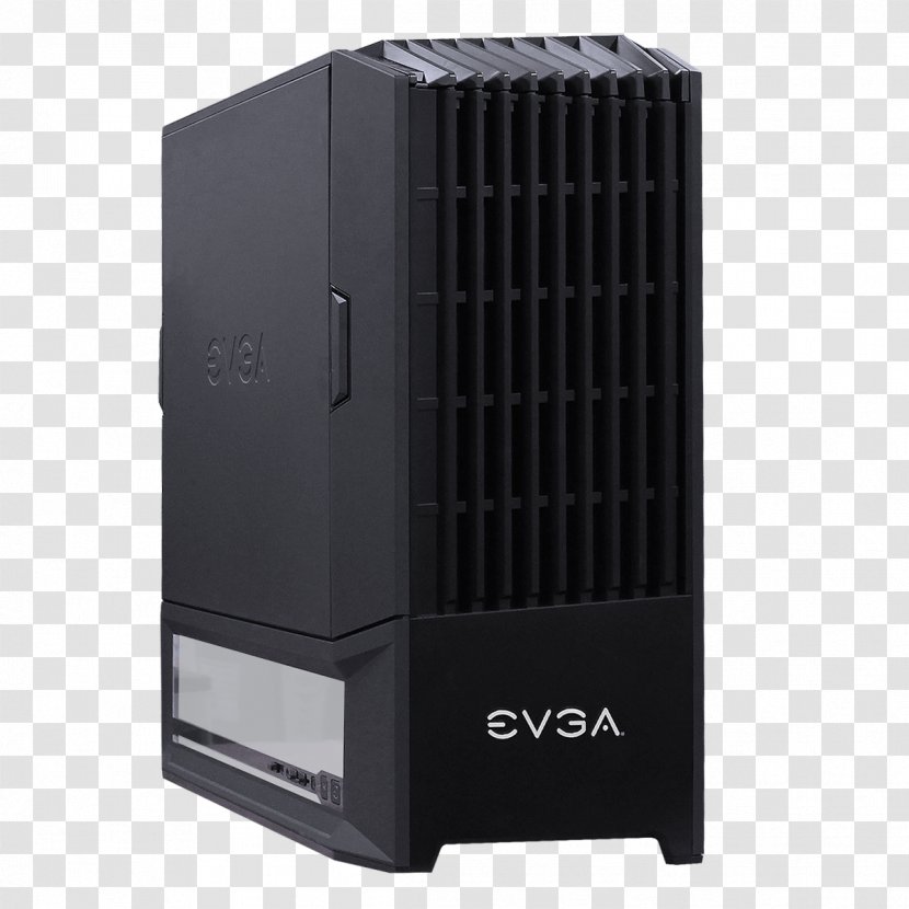 Computer Cases & Housings Graphics Cards Video Adapters EVGA Corporation MicroATX - Case - Cooling Tower Transparent PNG