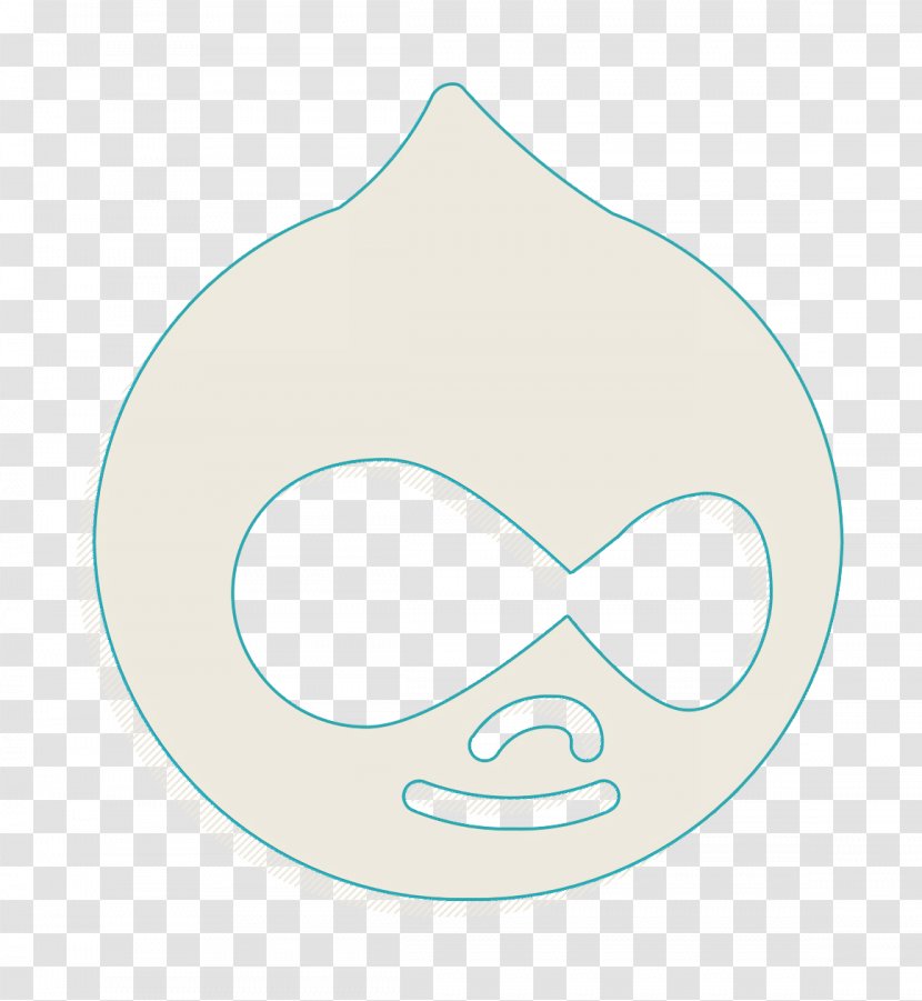Drupal Icon Logo Media - Social - Symbol Headgear Transparent PNG