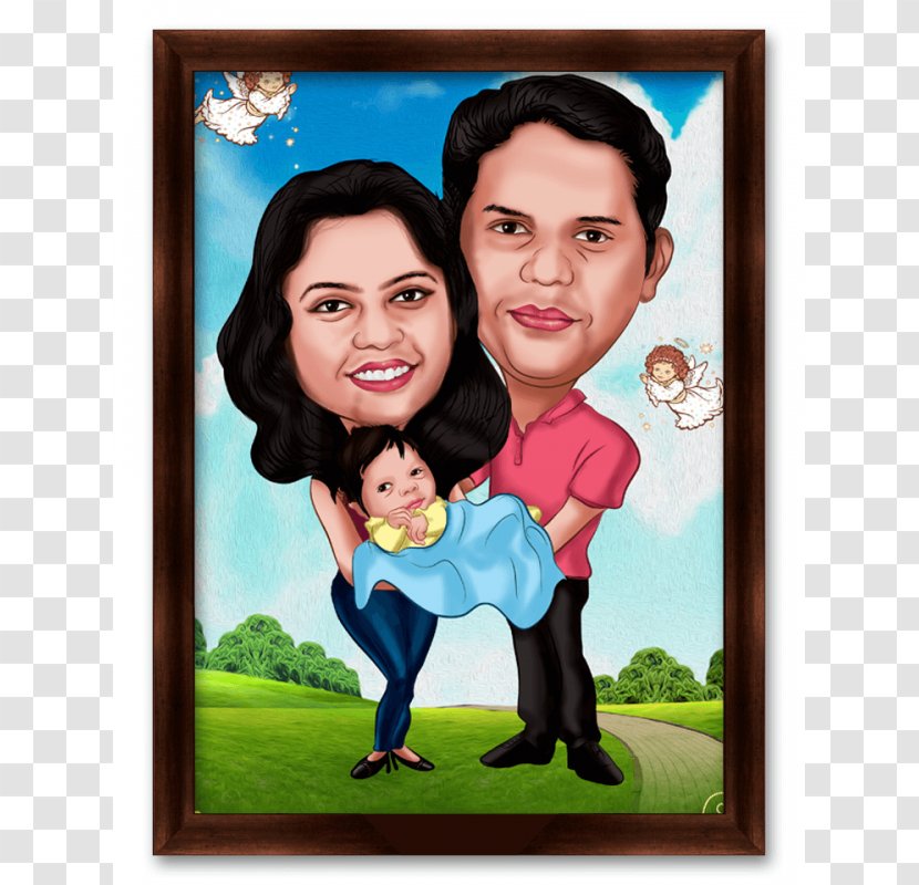 Caricature Jab We Met Couple Cartoon Transparent PNG