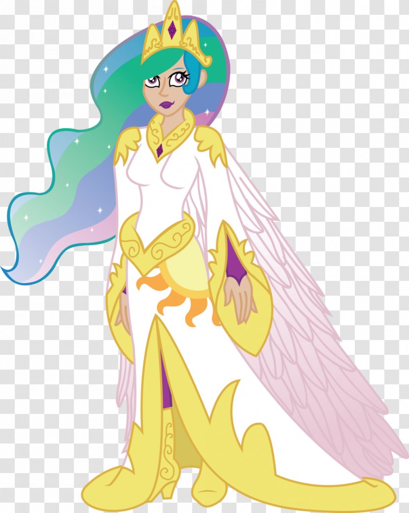 Princess Celestia Luna Twilight Sparkle Equestria DeviantArt - Mythical Creature - Feathery Transparent PNG