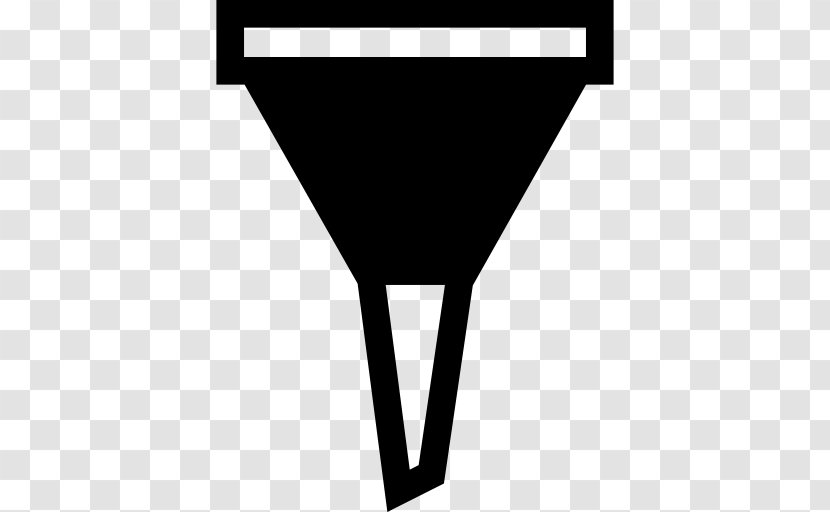 Funnel Tool - Black And White Transparent PNG