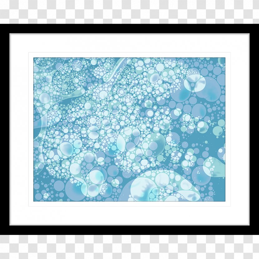 Picture Frames Turquoise Organism Sky Plc Pattern - Frame - Lava Lamp Transparent PNG