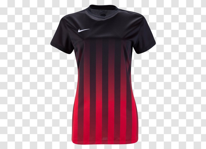 T-shirt Nike US Striped Division 2 Jersey Football Shirt II University Red/White Kids - T - Grey Chevron Stripes Transparent PNG