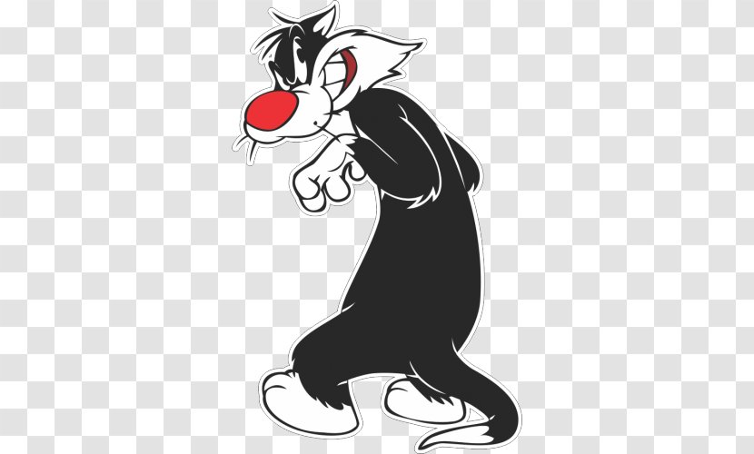 Sylvester Tweety Cat Looney Tunes Cartoon - Dog Like Mammal Transparent PNG