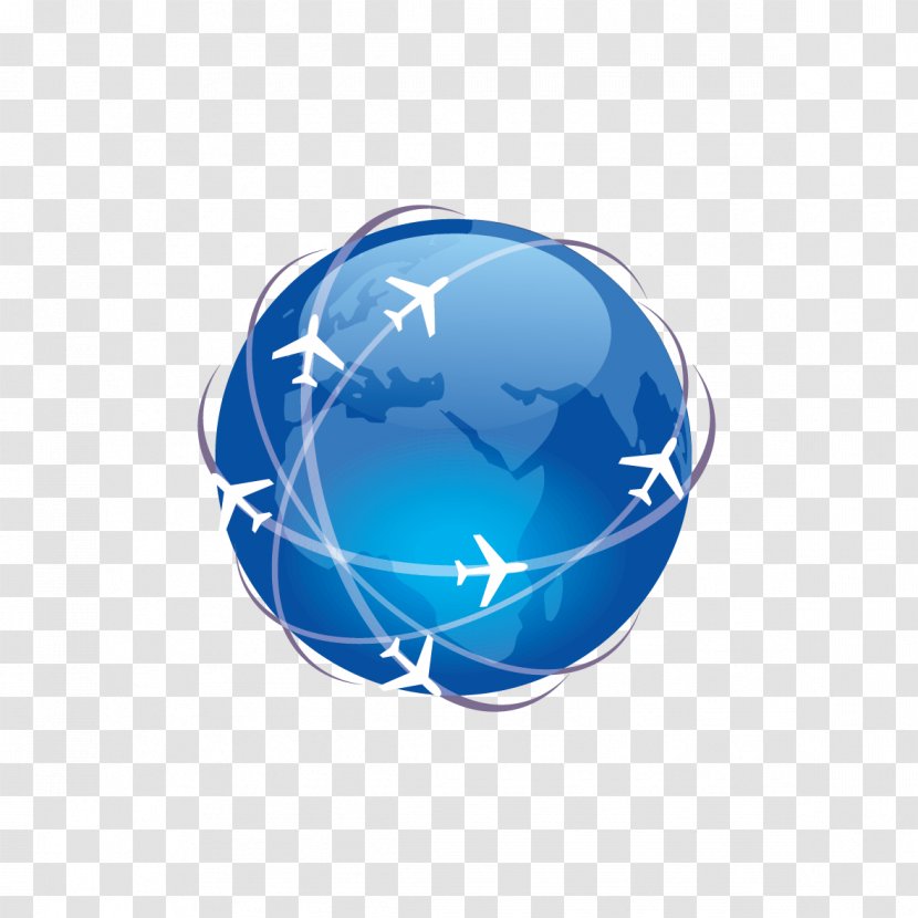 DO-254 DO-178C Avionics Software Template - Engineering - Vector Globe And Airplane Transparent PNG