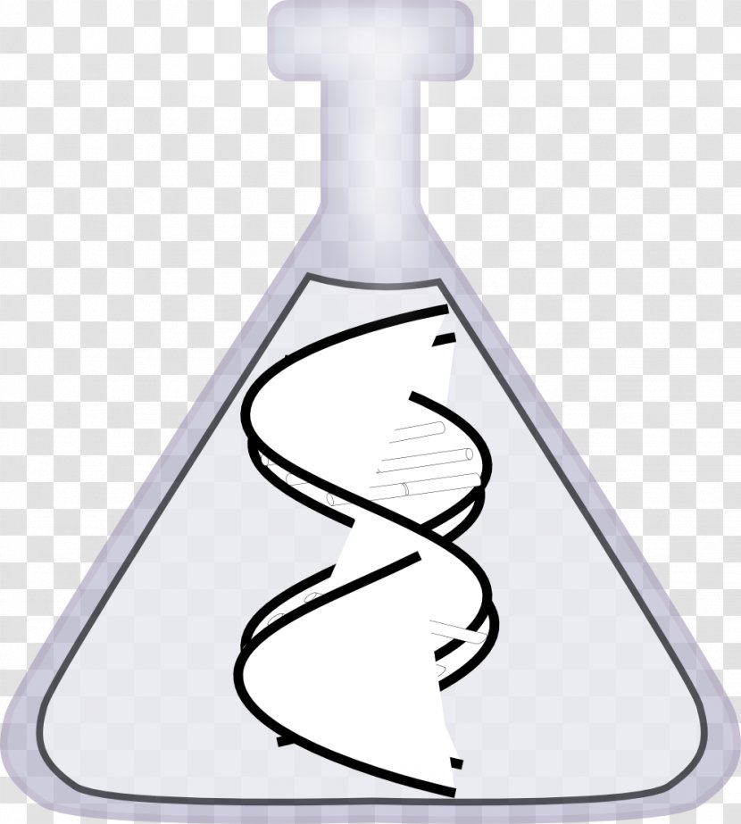 Line Art Inkscape Clip - A Bottle Of Transparent PNG