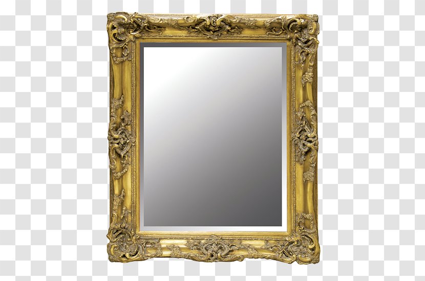 Picture Frames Rectangle - Mirror - Decorated Mango Leafs Transparent PNG