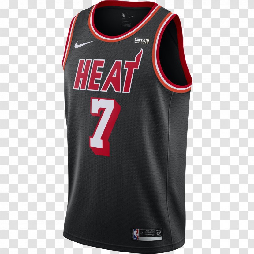 Miami Heat Jersey NBA Store Swingman Nike - Vest Transparent PNG