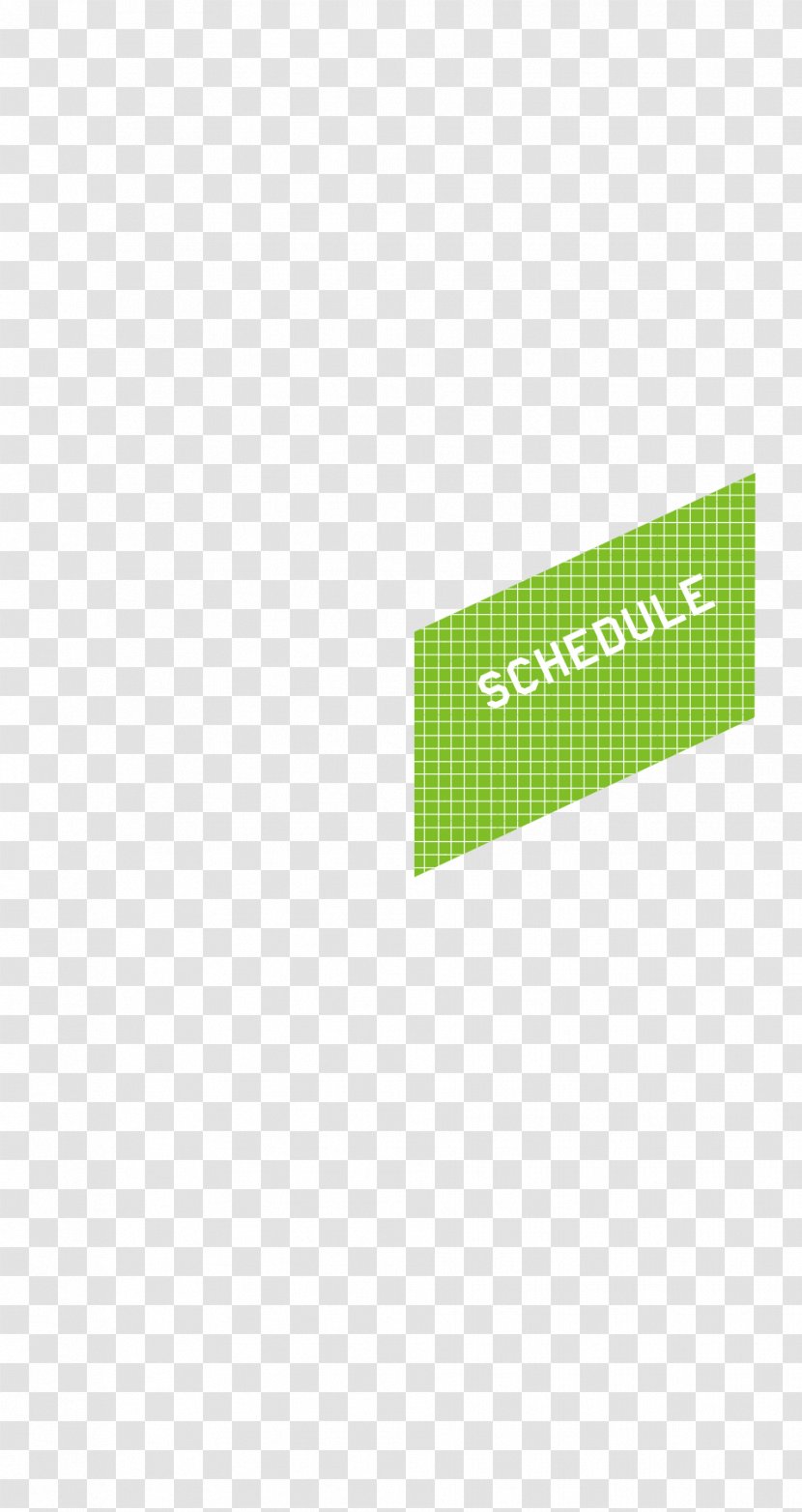 Logo Brand Angle - Green - Schedule Transparent PNG
