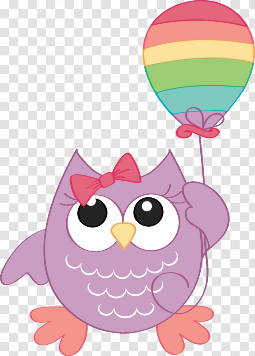 Clip Art Owl Birthday The Balloon Openclipart - Zip Transparent PNG