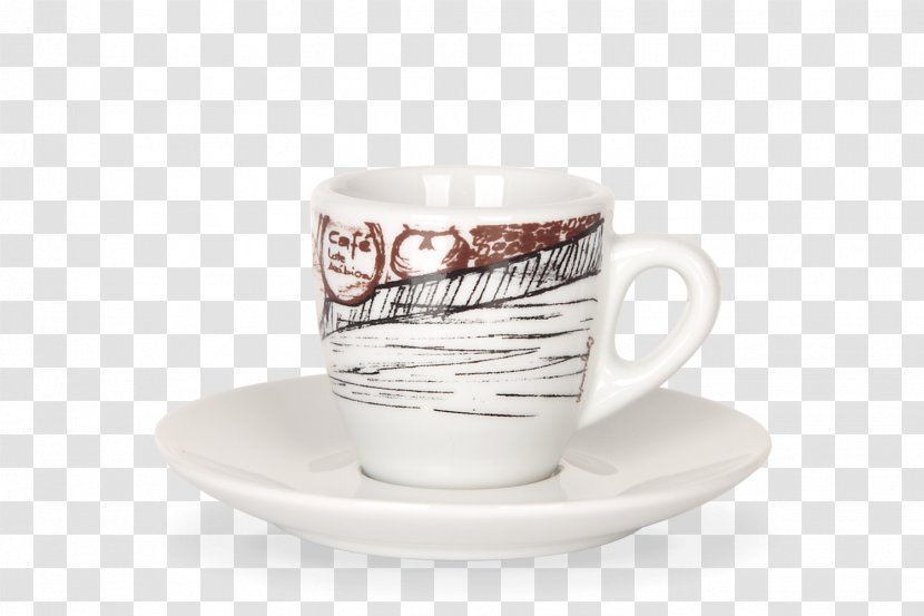 Coffee Cup Espresso White Ristretto - Tableware Transparent PNG