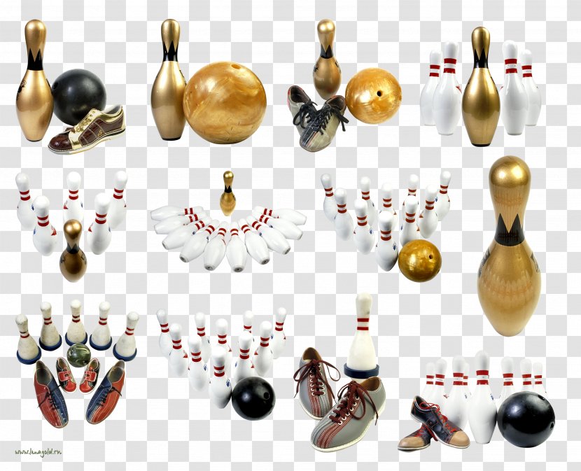 Bowling Pin Ten-pin Balls Clip Art Transparent PNG