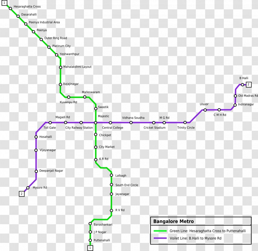 Rapid Transit Bangalore Namma Metro Map Train Transparent PNG