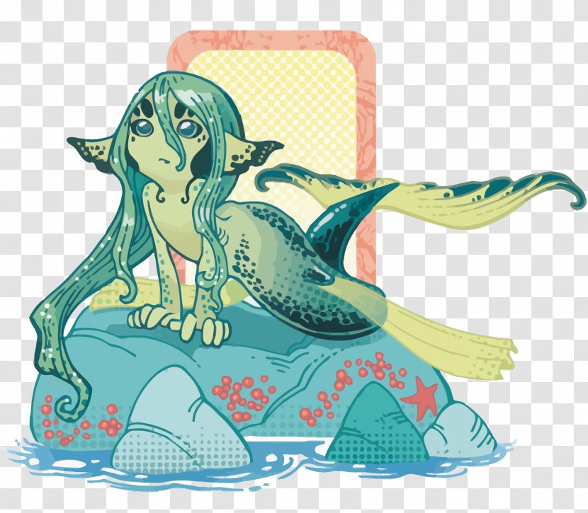 Mermaid U6d77u7684u5973u513f Illustration - Fictional Character - Vector Transparent PNG