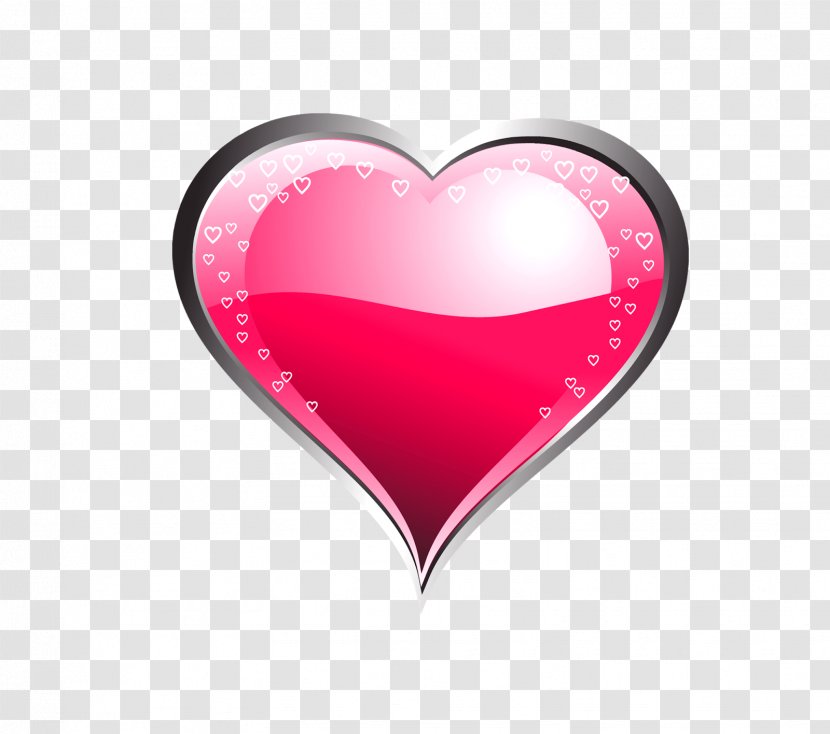 Heart Valentine's Day Download Clip Art - Silhouette Transparent PNG