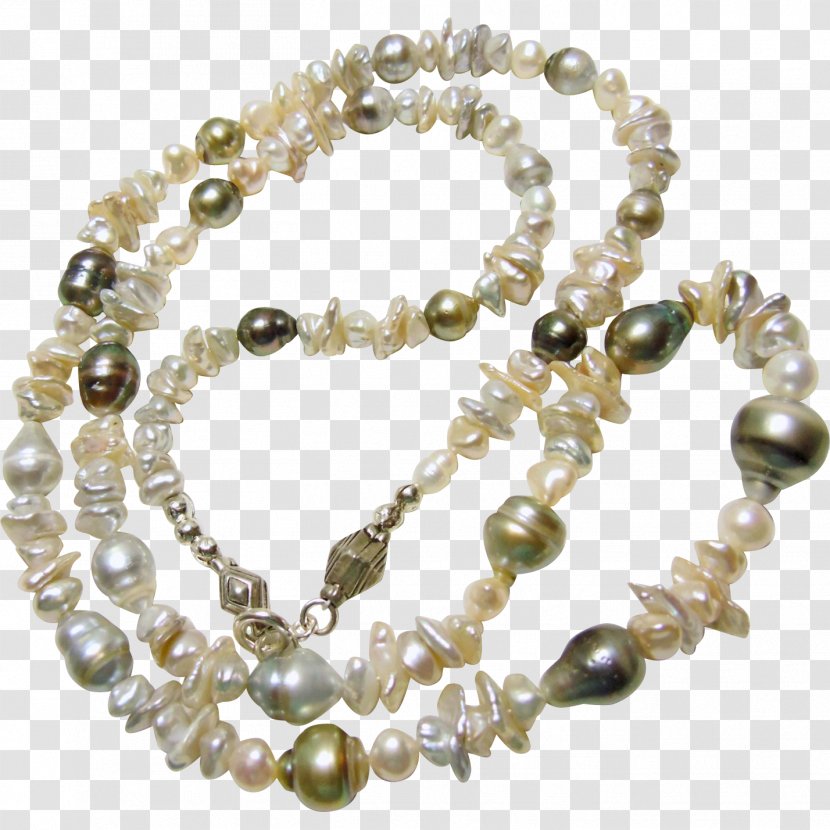 Cultured Freshwater Pearls Necklace Bead Bracelet - Pearl Transparent PNG