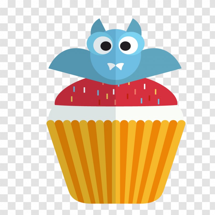 Halloween Vector Graphics Image Festival - Food - Cup Cakes Transparent PNG