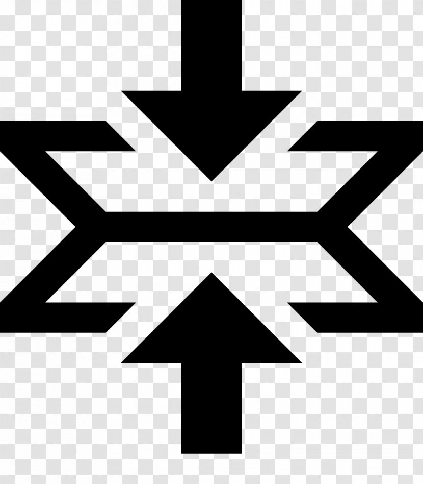 Black And White Logo - Symbol - Symmetry Transparent PNG