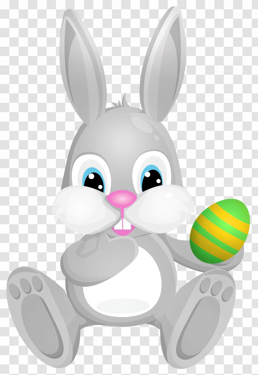 CGP Grey Clip Art - Hare - Easter Bunny Image Transparent PNG