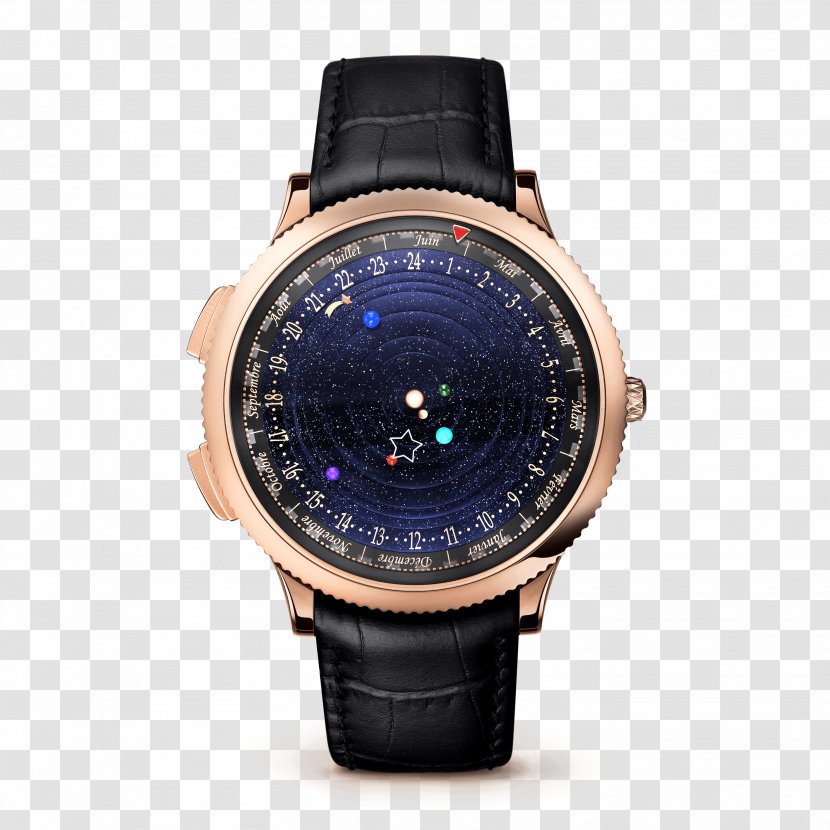Astronomical Clock Astronomy Watch Solar System Complication - Pilgrim Aidin Transparent PNG
