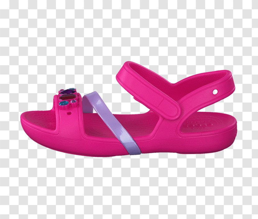 Sandal Pink Shoe Crocs Child - Fashion Transparent PNG