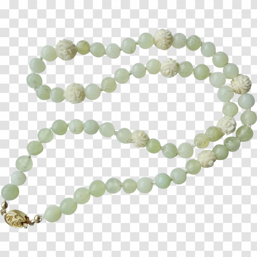 Jade Bead Necklace Bracelet Transparent PNG